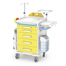 Wózek medyczny reanimacyjny REN-05/ABS